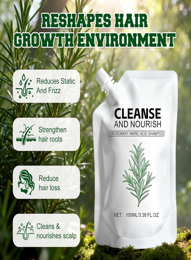 TIMLIFE 2PCS Rosemary Amino Acid Shampoo, Hair Growth Shampoo for Thinning Hair Women and Men Hair Loss, Controls Oily, Thicken & Strengthen Scalp - Image 2